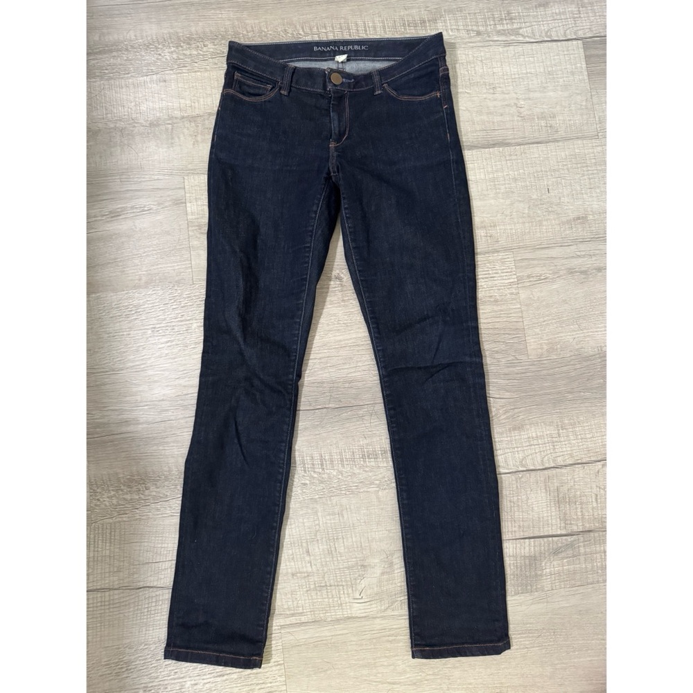Banana Republic Deep Indigo Skinny Jeans